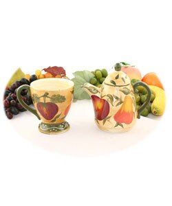 Tuscan Collection Hand-painted Tea for One Set