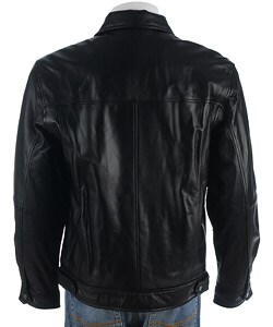London Fog Men's New Zealand Lambskin Hipster Coat