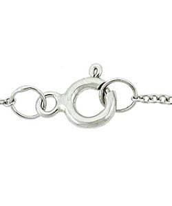 Glitzy Rocks Sterling Silver Sapphire Journey Pendant