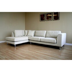 Calvert Twill 2-piece Sectional Sofa/ Chaise Set