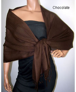 Symphony Designs Wool Pashmina-style Wrap