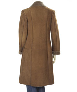 Aston Double-breasted Women's Shearling Coat