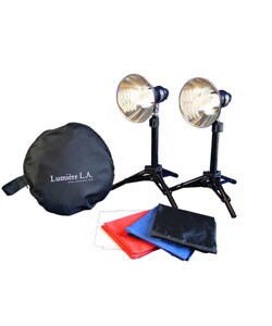 Lumiere L.A. 24-inch Photo Cube & 200W 5500K Light
