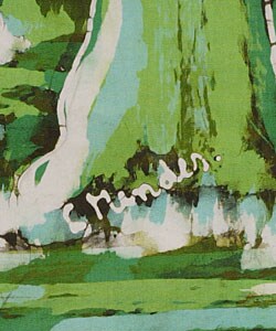 Brazilian Harvests 'Eucalyptus' Original Batik Painting (Brazil)