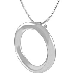 Sterling Silver Circle Necklace