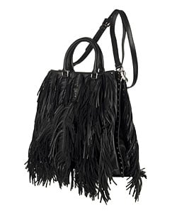 prada fringe satchel