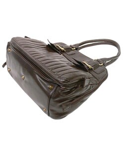 Arcadia by Adi Faux Leather Bowling Bag