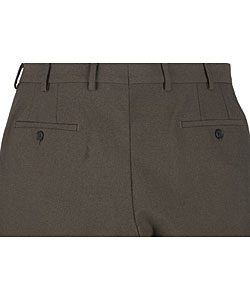 Prada Men's Brown Nylon Dress Pants