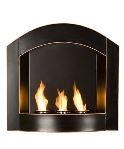 Arch Top Wall Mounted Gel Fuel Fireplace