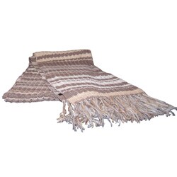 Striped Baby Alpaca Shawl (Peru)