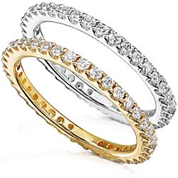 14k Gold 1/2ct Diamond Eternity Band (G-H, I1)
