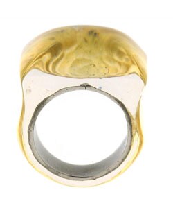 Charles Winston 'Preziosa Luce' 24k Gold Foil Ring
