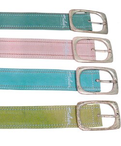 Silver Jeans Suede Leather Women's Belt