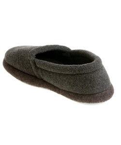 Fireside Casuals Men's Fleece Memory Foam Slippers