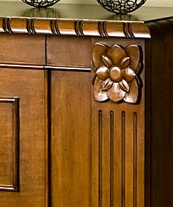Lincolnshire Walnut Electric Fireplace