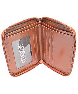 Kenneth Cole Reaction Genuine Leather Zippered Wallet