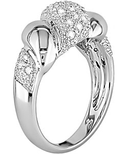 18k White Gold 3/8ct TDW Diamond Ring