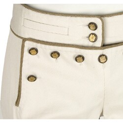 Dolce & Gabbana Women's Sand Ribbed Stripe Pants