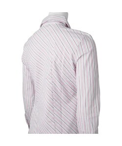 Finity Junior's Pink Striped Fitted Shirt