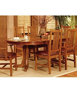Mission Cherry Oak 5-piece Dining Set