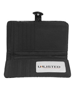 Unlisted by Kenneth Cole Star Studded Patent Wallet