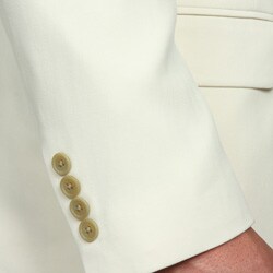 Haspel Men's Ivory Silk Sportcoat