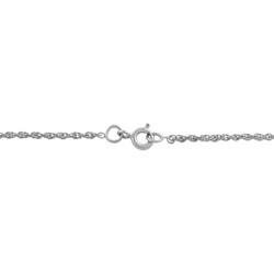 Sterling Silver Diamond Accent Guiding Angel Necklace