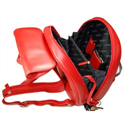Romano Flap-over Leather Backpack