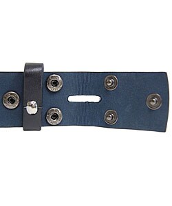 BT Italian Leather Interchangeable Buckle Belt