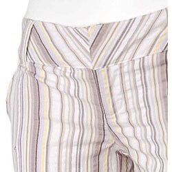 Space Girlz Women's Striped Flat Front Shorts