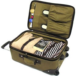 Eco Traveler 2-piece Expandable Carry-on Luggage Set