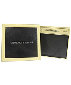 Geoffrey Beene Men's Hipfold Leather Passcase Wallet