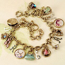 Sweet Romance 'Dream' Charm Bracelet