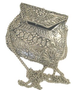 Agate Inlaid Handbag (India)