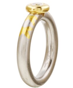 Platinum 1/3ct TDW Paloma Picasso Diamond Tiffany Ring (G, VS1)