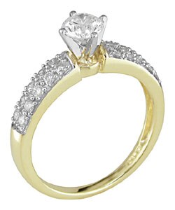 14k Gold 3/4ct TDW Diamond Engagement Ring (F-G, SI2-I1)