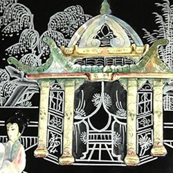 Empress Lacquered Black Jewel Box (China)