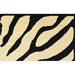 Virginia Zebra Animal Print Rug (7'9 x 11')