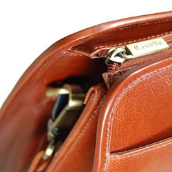 Torino Top Zip Double Gusset Briefcase