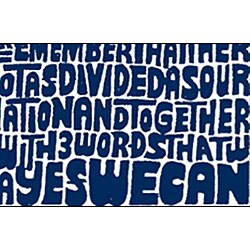 Los Angeles Pop Art Barack Obama Men's 'Yes We Can' Speech T-shirt