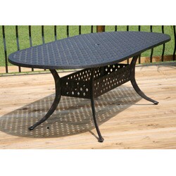 Columbia 7-piece Black Dining Set
