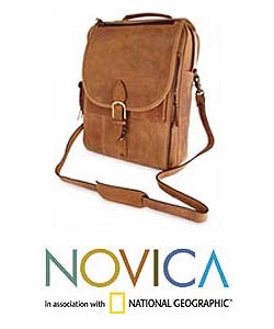 Leather 'Free Spirit' Backpack (Mexico)