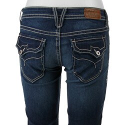 Denim of Virtue Flap Pocket Bootcut Jeans