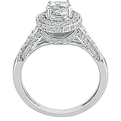 14k White Gold 1ct TDW Diamond Engagement Ring (H/I, I1)