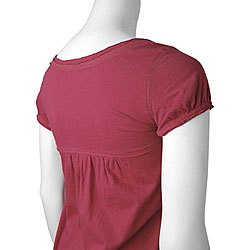 Energie Unfinished Edge Baby Doll Top