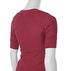 Energie Junior Short-sleeve Waffle Knit Thermal Top