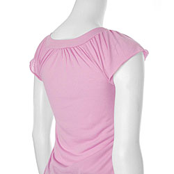 Energie Junior's Sequin Trim Short-sleeve Top