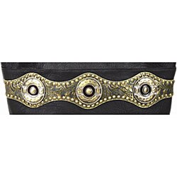 B.E. Signature Studded Shoulder Bag