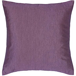 Lavender and Black Thai Silk Cushion Cover