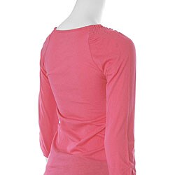 Energie Junior's Sequined Neck Top